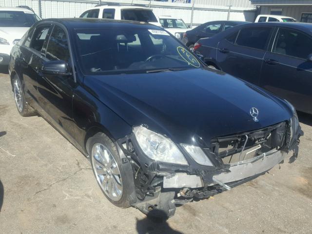 WDDHF8HB0BA306818 - 2011 MERCEDES-BENZ E BLACK photo 1