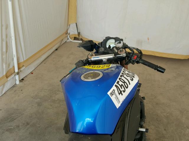 JKAZXCE198A000195 - 2008 KAWASAKI ZX1000 E BLUE photo 5