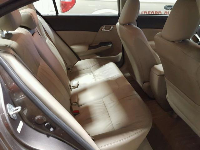 19XFB2F96CE017905 - 2012 HONDA CIVIC GRAY photo 6