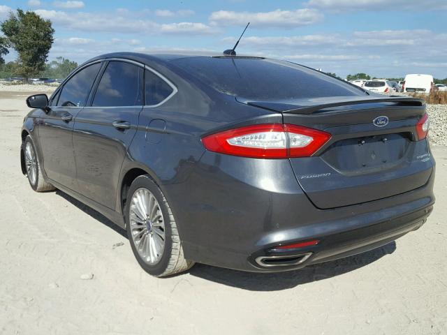 3FA6P0K98FR214895 - 2015 FORD FUSION TIT CHARCOAL photo 3