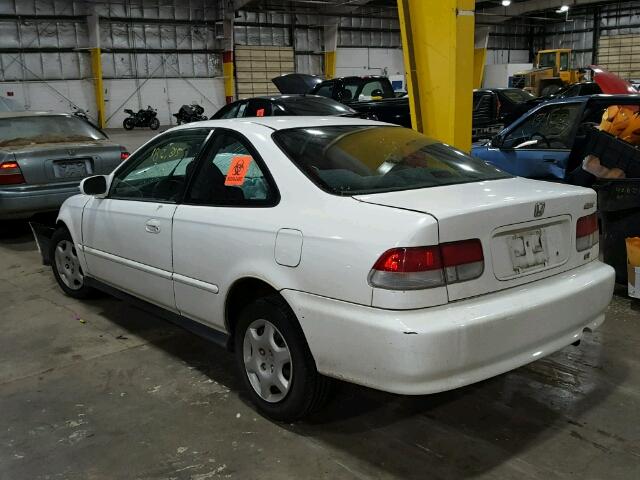 1HGEJ824XYL056525 - 2000 HONDA CIVIC EX 白色 照片 3