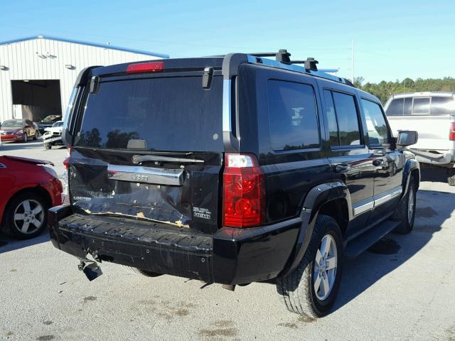 1J8HH58286C358154 - 2006 JEEP COMMANDER 黑色 照片 4