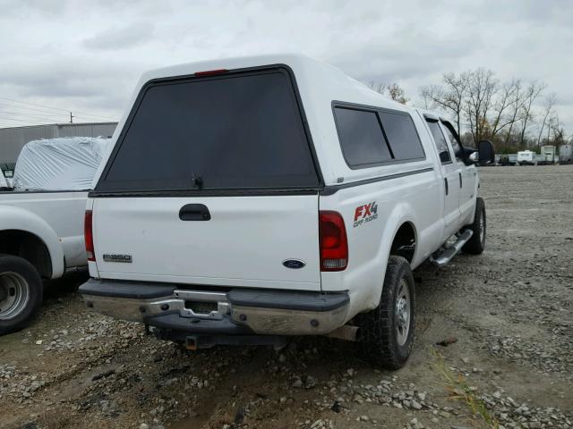 1FTSW31PX7EA05336 - 2007 FORD F350 SRW S WHITE photo 4