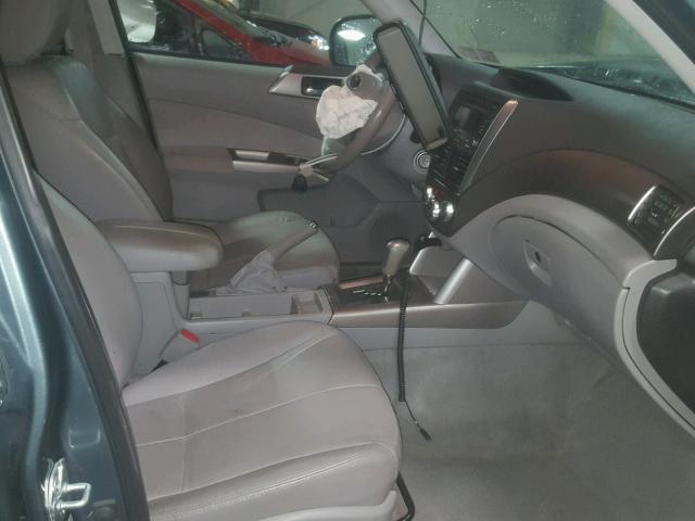 JF2SH64649H780703 - 2009 SUBARU FORESTER 2 GREEN photo 5