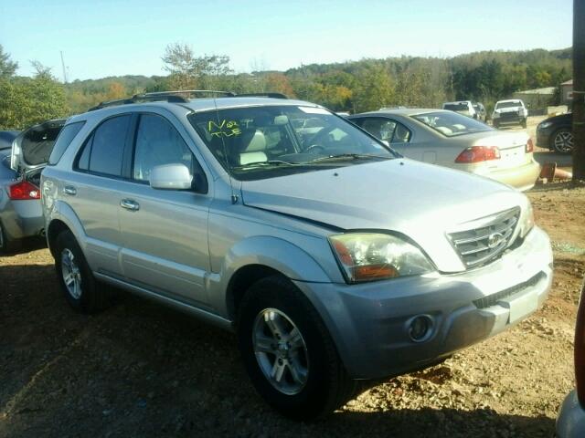 KNDJD736X75687518 - 2007 KIA SORENTO EX SILVER photo 1