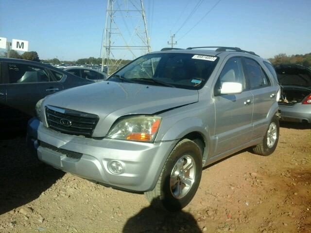 KNDJD736X75687518 - 2007 KIA SORENTO EX SILVER photo 2