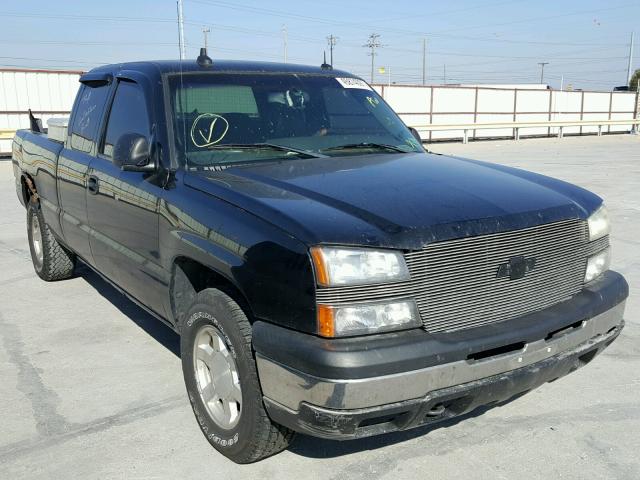 2GCEK19TX31133148 - 2003 CHEVROLET SILVERADO BLACK photo 1