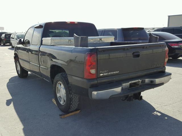 2GCEK19TX31133148 - 2003 CHEVROLET SILVERADO BLACK photo 3