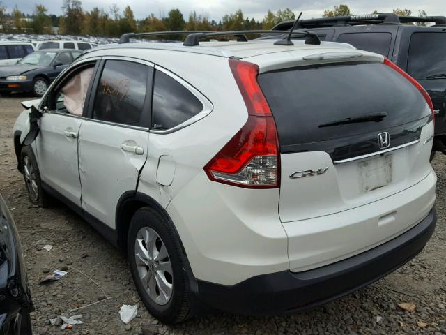 5J6RM4H77CL040500 - 2012 HONDA CR-V EXL 白色 照片 3