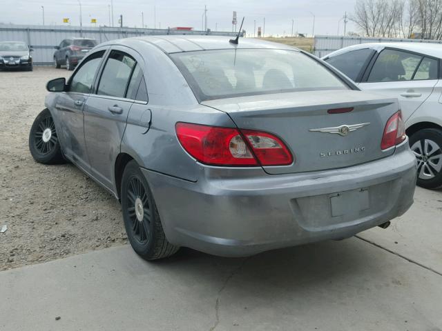 1C3LC56K28N263717 - 2008 CHRYSLER SEBRING TO BLUE photo 3