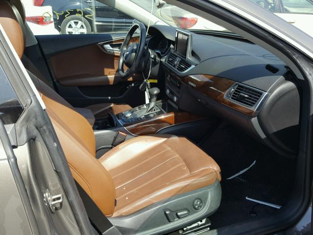 WAU2GAFC3CN165086 - 2012 AUDI A7 PRESTIG BROWN photo 5