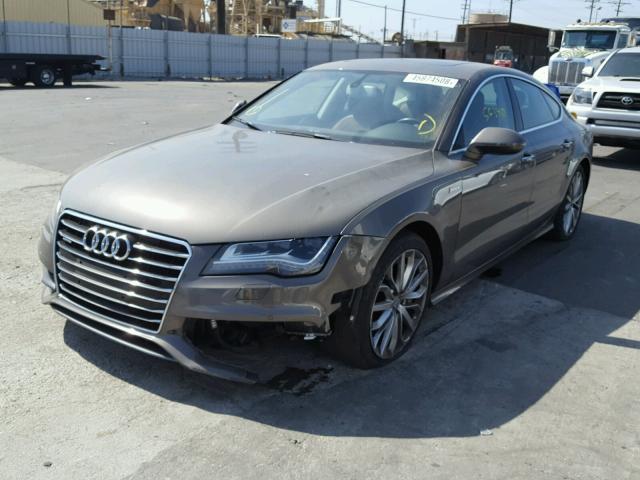 WAU2GAFC3CN165086 - 2012 AUDI A7 PRESTIG BROWN photo 9