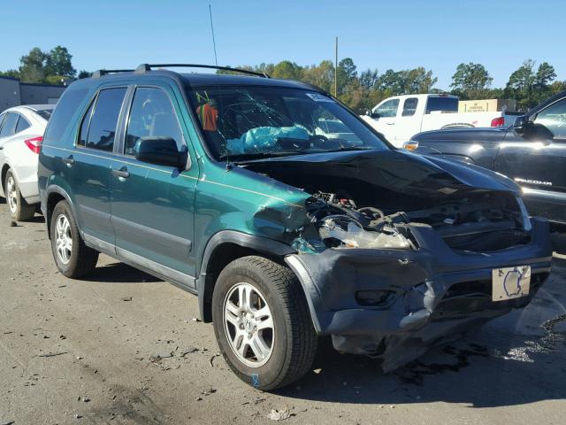 SHSRD78824U211201 - 2004 HONDA CR-V EX GREEN photo 1