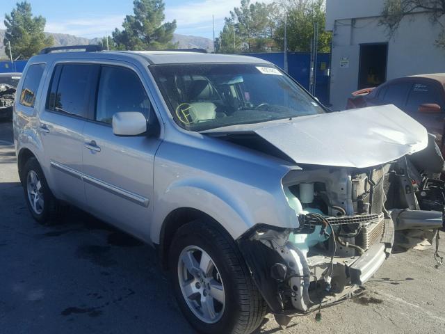 5FNYF4H58AB038975 - 2010 HONDA PILOT SILVER photo 1