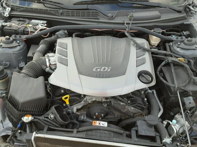 KMHHT6KJ8GU134496 - 2016 HYUNDAI GENESIS CO GRAY photo 7