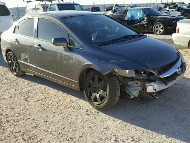 19XFA1F58AE013894 - 2010 HONDA CIVIC LX CHARCOAL photo 9