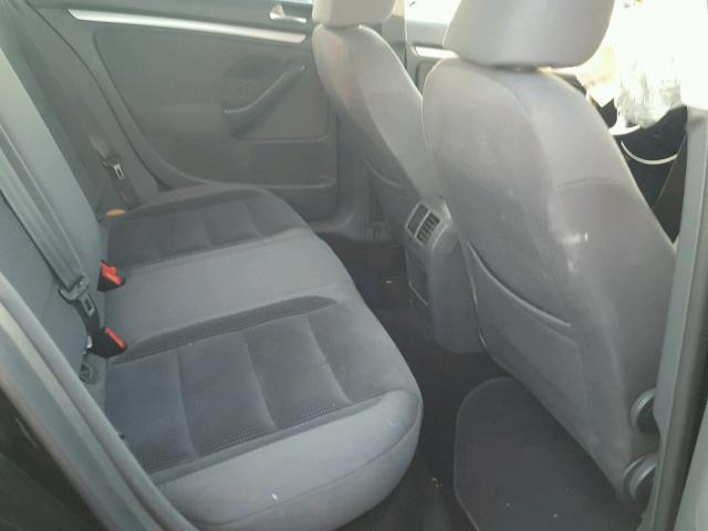 3VWJZ71KX9M008374 - 2009 VOLKSWAGEN JETTA S 黑色 照片 6