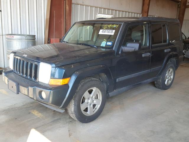1J8HH48N36C106994 - 2006 JEEP COMMANDER Yaşıl foto 2