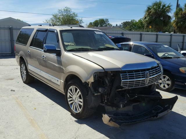 5LMFL27518LJ03462 - 2008 LINCOLN NAVIGATOR TAN photo 1