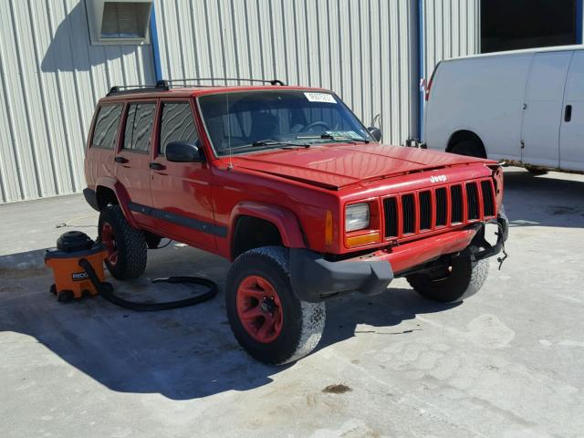 1J4FT48S51L598398 - 2001 JEEP CHEROKEE S RED photo 1