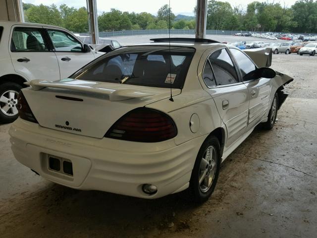 1G2NF52F72C178383 - 2002 PONTIAC GRAND AM S თეთრი ფოტო 4