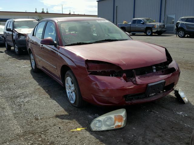 1G1ZT53F26F283916 - 2006 CHEVROLET MALIBU LT RED photo 1