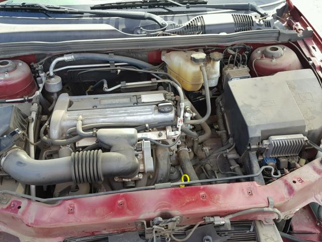 1G1ZT53F26F283916 - 2006 CHEVROLET MALIBU LT Qırmızı foto 7