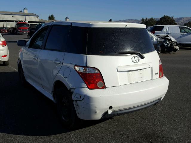 JTKKT604160131543 - 2006 TOYOTA SCION XA WHITE photo 3