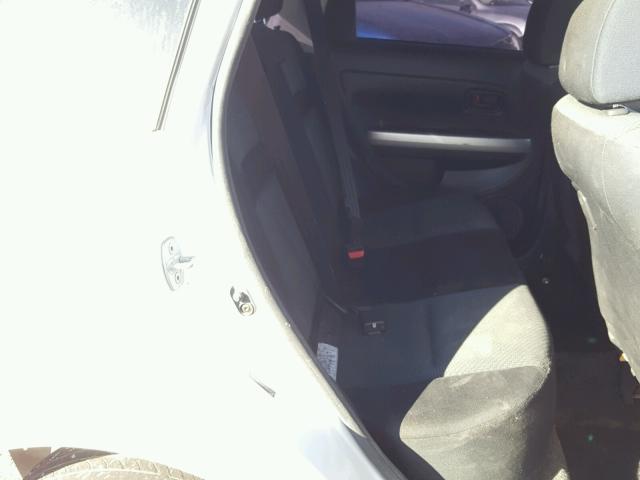 JTKKT604160131543 - 2006 TOYOTA SCION XA WHITE photo 6