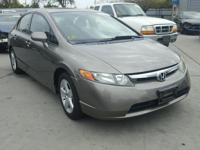 JHMFA16876S011650 - 2006 HONDA CIVIC EX CHARCOAL photo 1