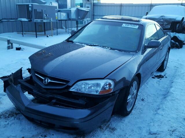 19UYA42743A800298 - 2003 ACURA 3.2CL TYPE GRAY photo 2