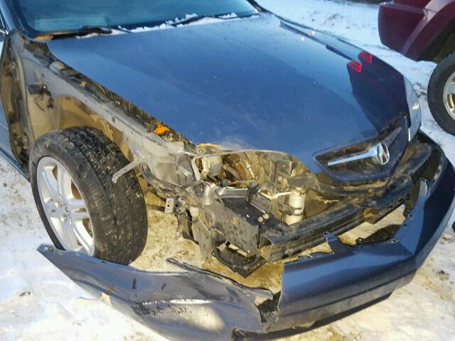 19UYA42743A800298 - 2003 ACURA 3.2CL TYPE GRAY photo 9