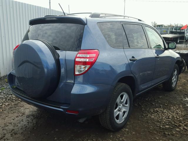 2T3BF4DV8CW188402 - 2012 TOYOTA RAV4 BLUE photo 4