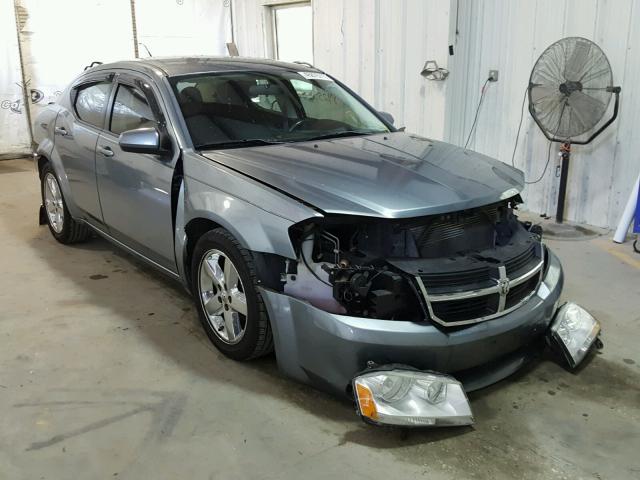 1B3CC1FB0AN206072 - 2010 DODGE AVENGER GRAY photo 1