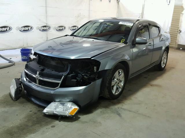 1B3CC1FB0AN206072 - 2010 DODGE AVENGER GRAY photo 2