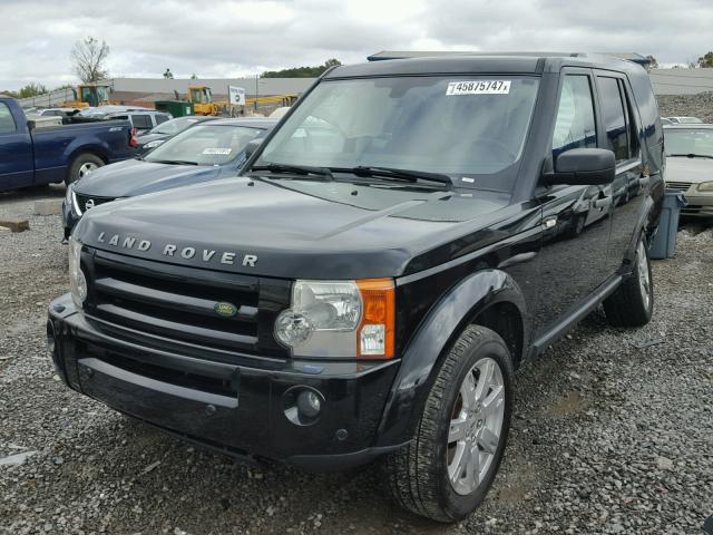 SALAG25419A494957 - 2009 LAND ROVER LR3 BLACK photo 2