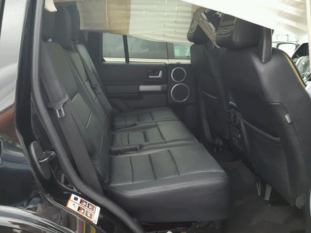 SALAG25419A494957 - 2009 LAND ROVER LR3 BLACK photo 6