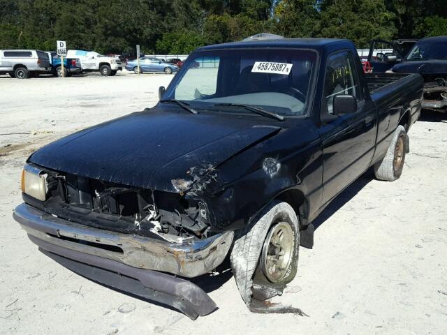 1FTCR10U8SUB88855 - 1995 FORD RANGER BLACK photo 2