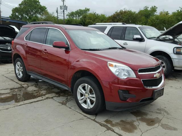 2CNALDEW2A6343249 - 2010 CHEVROLET EQUINOX LT RED photo 1