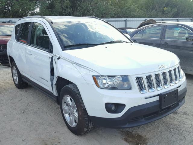 1C4NJCEA9GD665696 - 2016 JEEP COMPASS WHITE photo 1