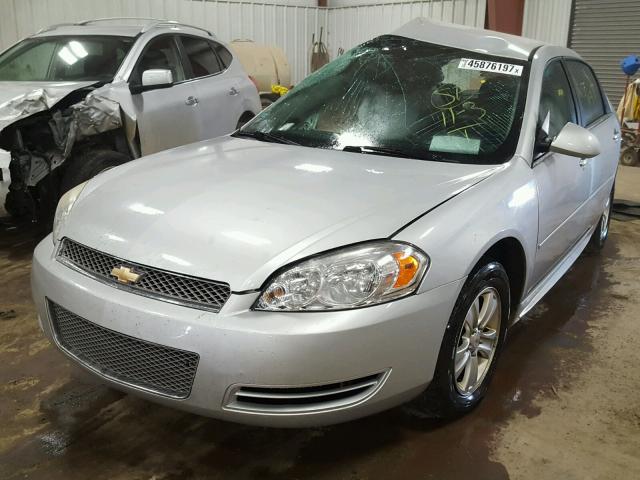 2G1WF5E36C1115485 - 2012 CHEVROLET IMPALA LS SILVER photo 2