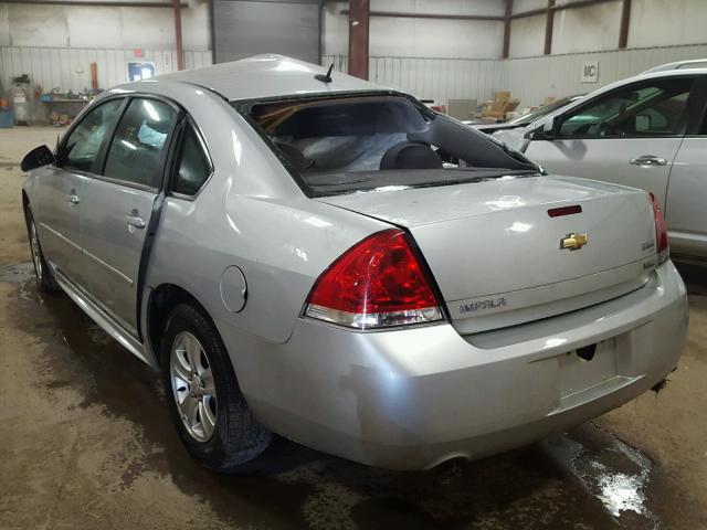 2G1WF5E36C1115485 - 2012 CHEVROLET IMPALA LS SILVER photo 3