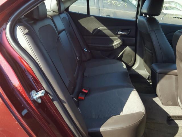 1G11C5SL4FF353274 - 2015 CHEVROLET MALIBU 1LT RED photo 6