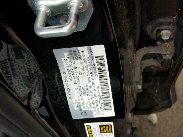 JM3TB38Y970106497 - 2007 MAZDA CX-9 BLACK photo 10