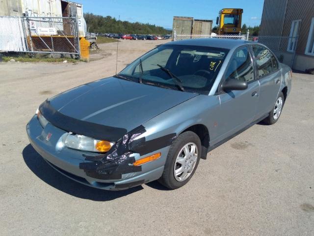 1G8ZH52862Z272447 - 2002 SATURN SL1 BLUE photo 2