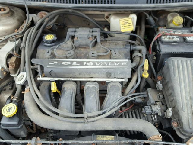 1P3ES46C6YD527702 - 2000 PLYMOUTH NEON BASE 金色 照片 7