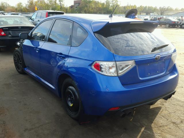 JF1GR7E60CG240824 - 2012 SUBARU IMPREZA WR BLUE photo 3