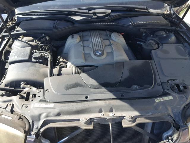 WBAGN63534DS55795 - 2004 BMW 745 LI Կապույտ լուսանկար 7