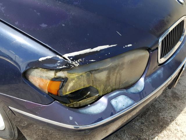 WBAGN63534DS55795 - 2004 BMW 745 LI Կապույտ լուսանկար 9