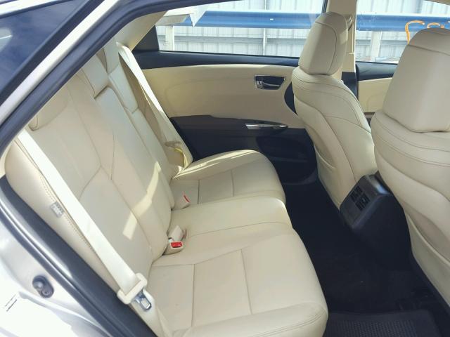 4T1BK1EB2JU275183 - 2018 TOYOTA AVALON XLE GOLD photo 6